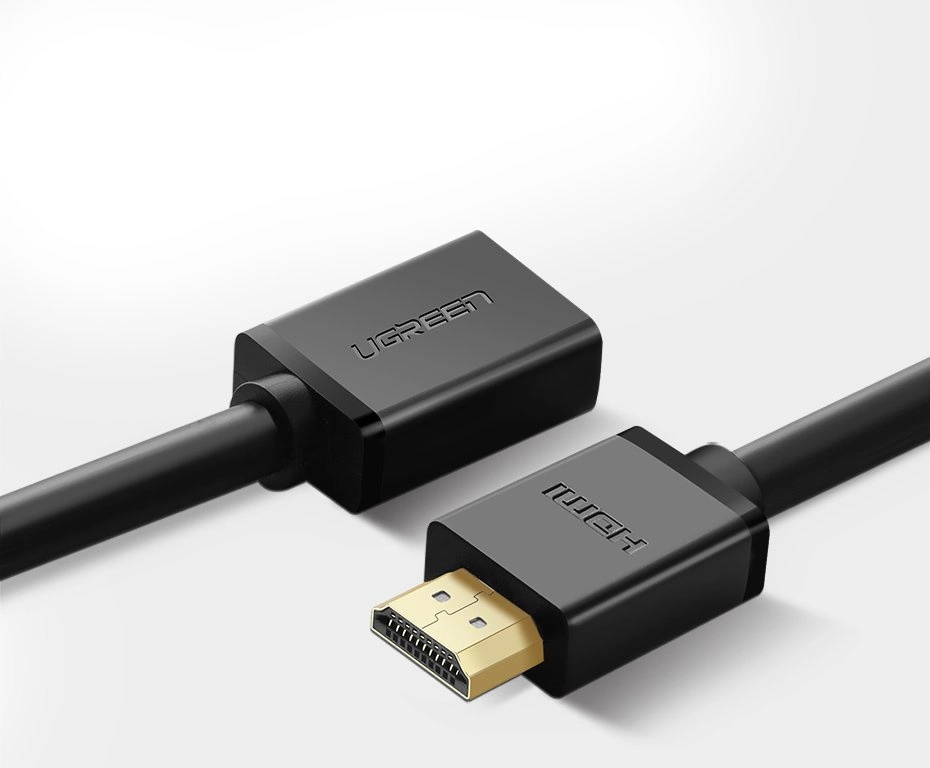 Ugreen HD107 10142 HDMI (male) - HDMI (female) 4K Cable 2m - Blackeng