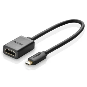 Ugreen cable adapter cable HDMI adapter - micro HDMI 19 pin 20cm black (20134)eng