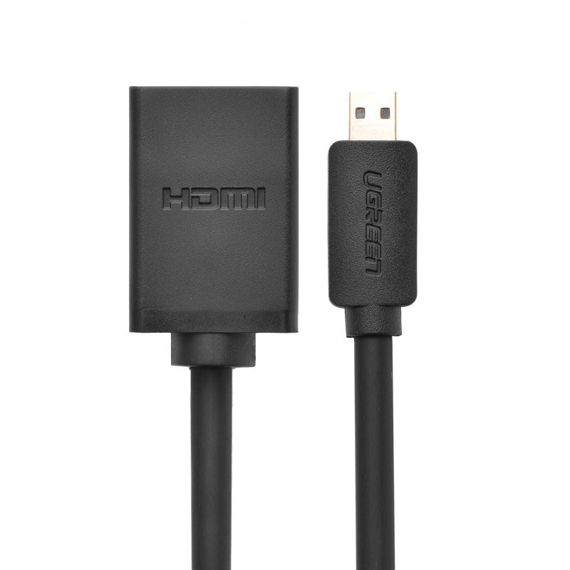 Ugreen cable adapter cable HDMI adapter - micro HDMI 19 pin 20cm black (20134)eng