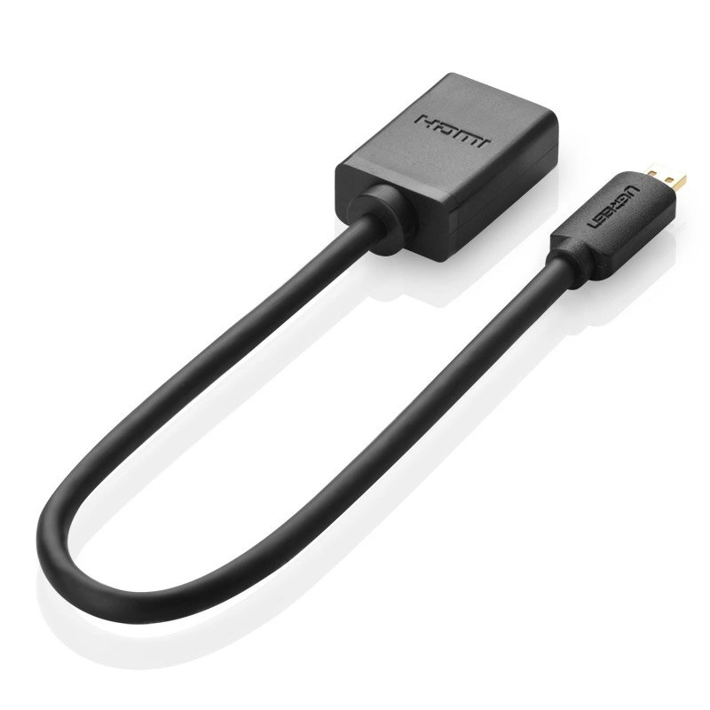 Ugreen cable adapter cable HDMI adapter - micro HDMI 19 pin 20cm black (20134)eng