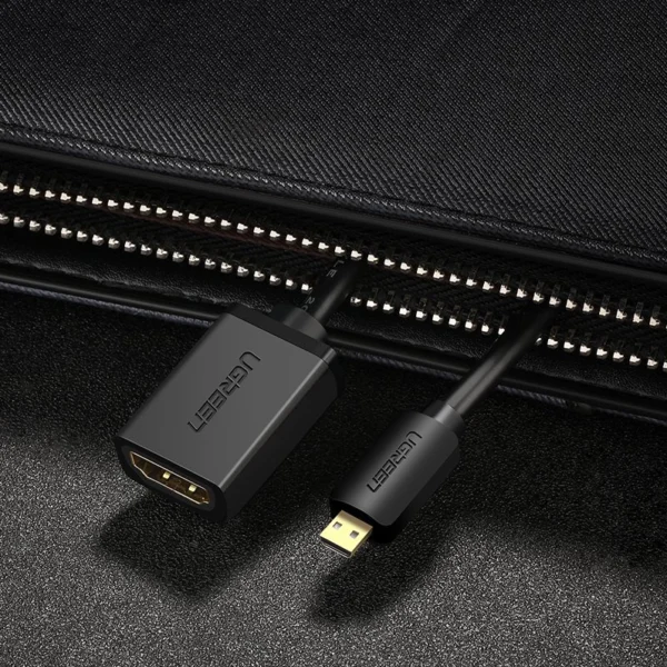 Ugreen cable adapter cable HDMI adapter - micro HDMI 19 pin 20cm black (20134)eng