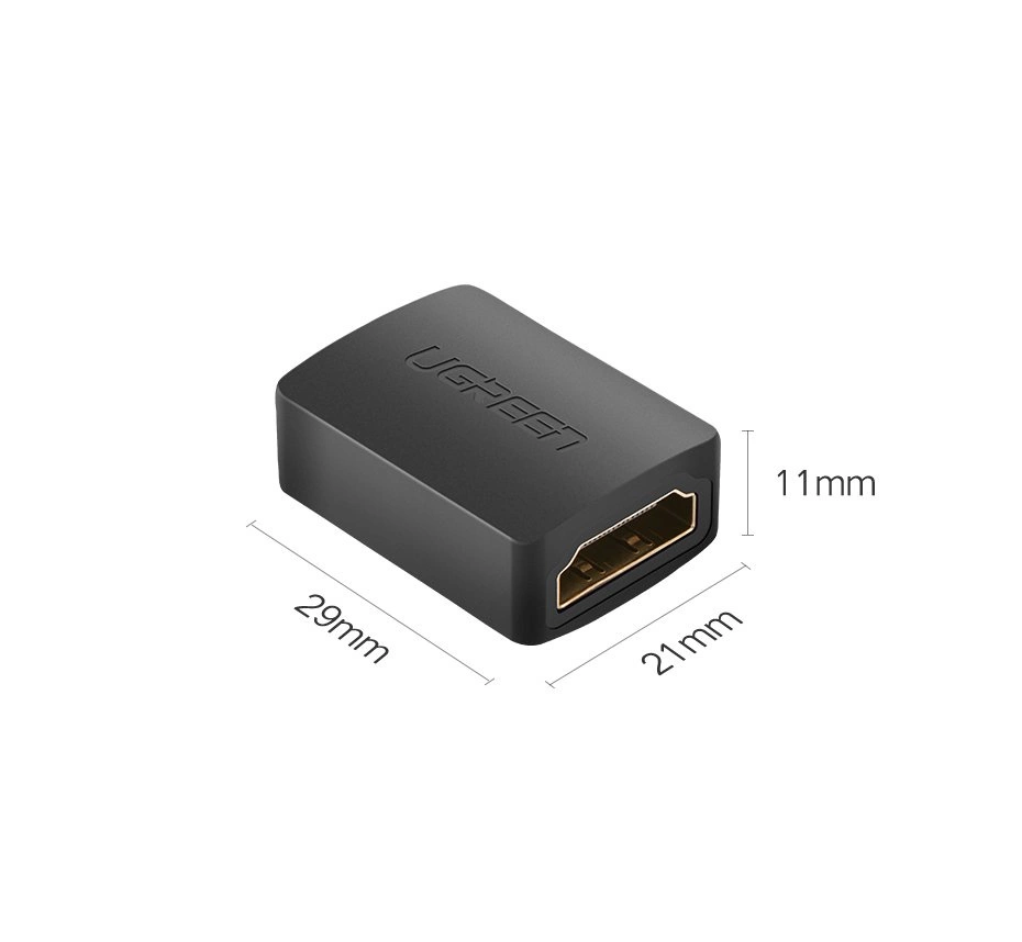 Ugreen adapter connector HDMI connector black (20107)eng