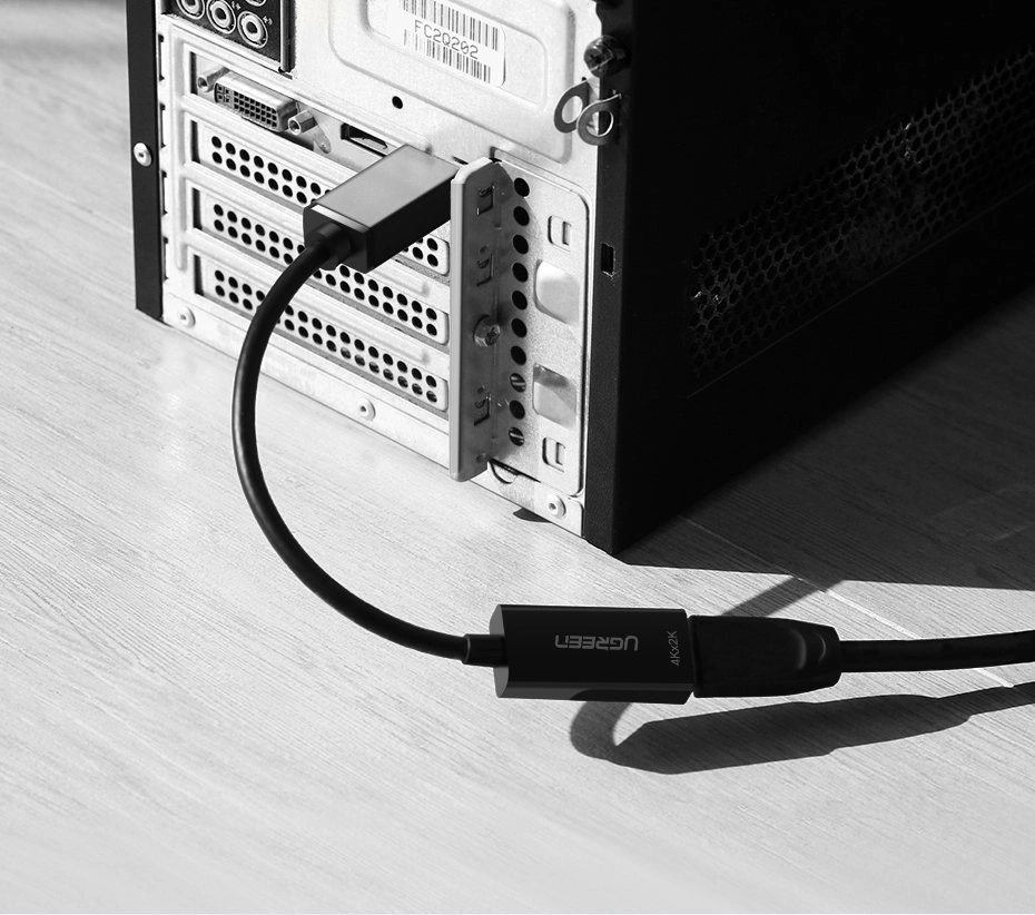 Ugreen Cable Cable from DisplayPort (Male) to HDMI (Female) (Unidirectional) 1080P 60Hz 12bit Black (40362)eng