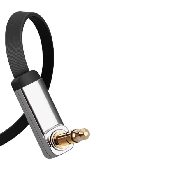 Ugreen flat cable AUX audio cable 3.5 mm mini jack 3m silver (10728)eng