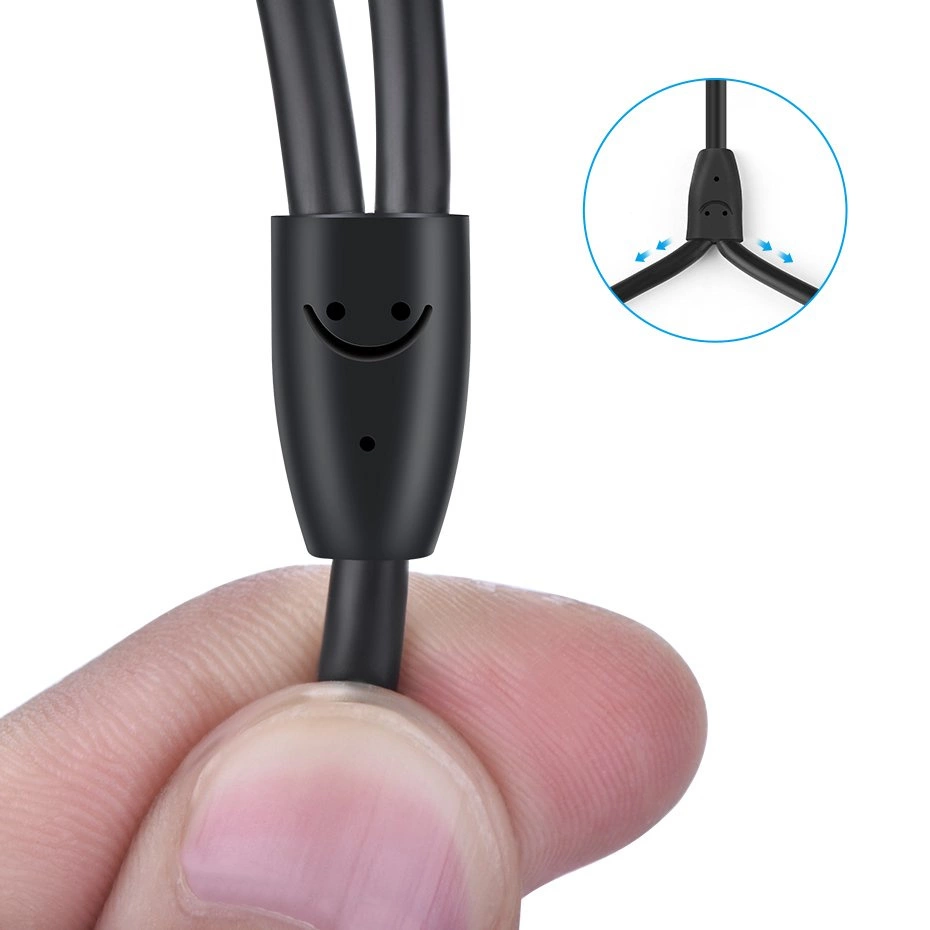 Ugreen AV116 10590 audio mini jack cable 3.5 mm (male) / 2RCA (male) 3m - blackeng
