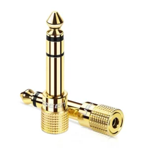 Ugreen adapter 3.5 mm mini jack to 6.3 mm jack adapter gold (20503)eng