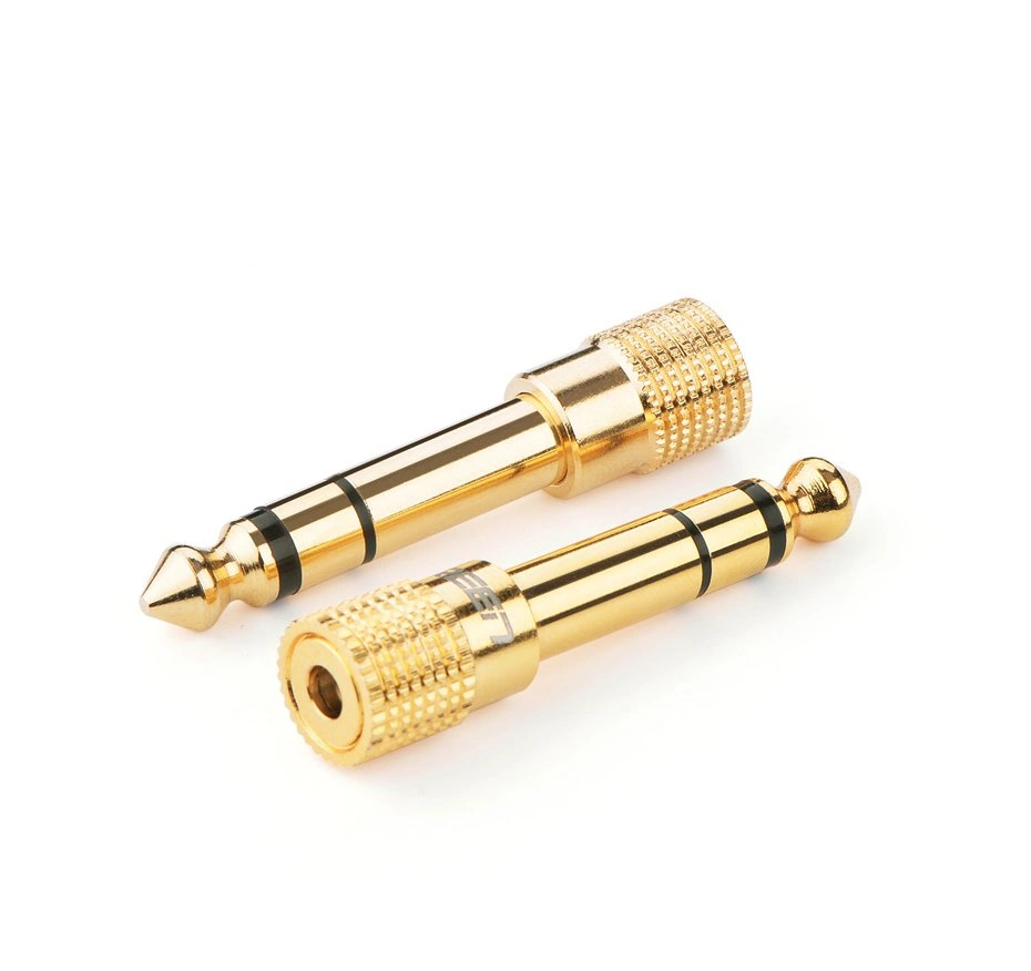 57425_4 Ugreen adapter 3.5 mm mini jack to 6.3 mm jack adapter gold (20503)eng