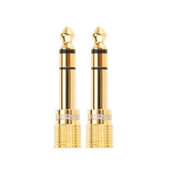 Ugreen adapter 3.5 mm mini jack to 6.3 mm jack adapter gold (20503)eng