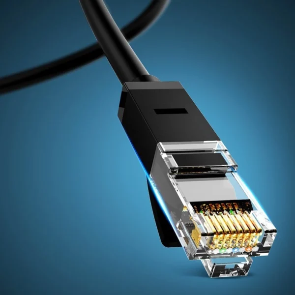 Ugreen cable internet network cable Ethernet patchcord RJ45 Cat 6 UTP 1000Mbps 2m black (20160)eng