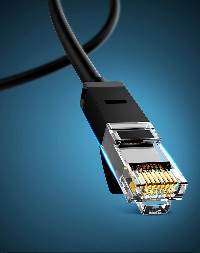 Ugreen cable internet network cable Ethernet patchcord RJ45 Cat 6 UTP 1000Mbps 2m black (20160)eng