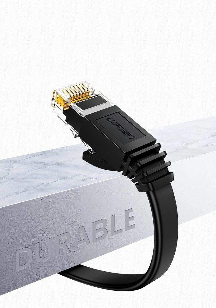 Ugreen cable internet network cable Ethernet patchcord RJ45 Cat 6 UTP 1000Mbps 2m black (20160)eng
