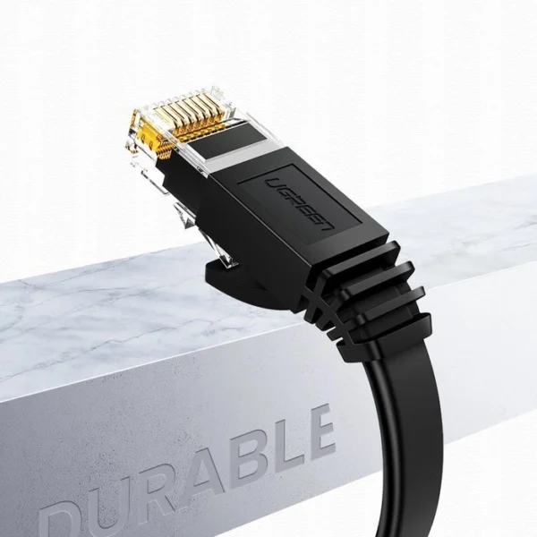 Ugreen cable internet network cable Ethernet patchcord RJ45 Cat 6 UTP 1000Mbps 20m black (20166)eng