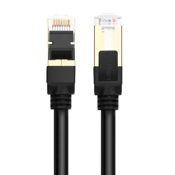 Ugreen Cable Ethernet patch cord RJ45 Cat 7 STP LAN 10Gbps 2m black (11269)eng