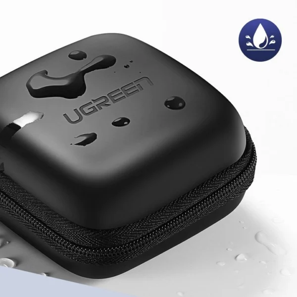 Ugreen case for headphones 8 cm x 8 cm black (40816)eng