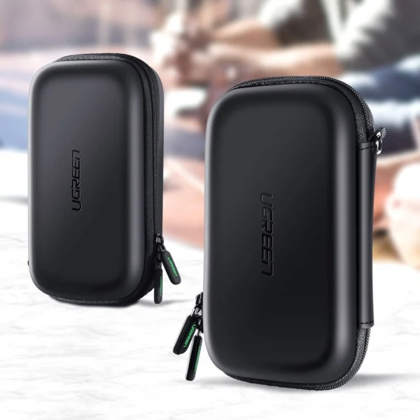 Ugreen case for HDD and accessories 16.5 x 9.5 x 4.5 cm black (40707)eng