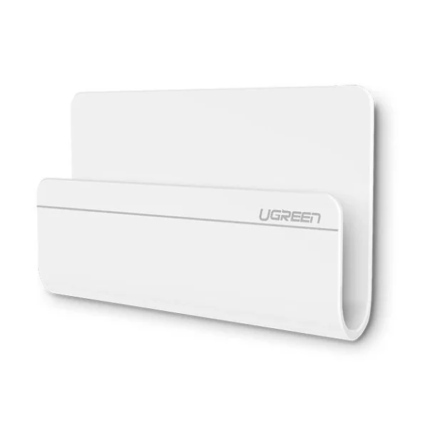 Ugreen wall mount smartphone stand for charging white (30394)eng
