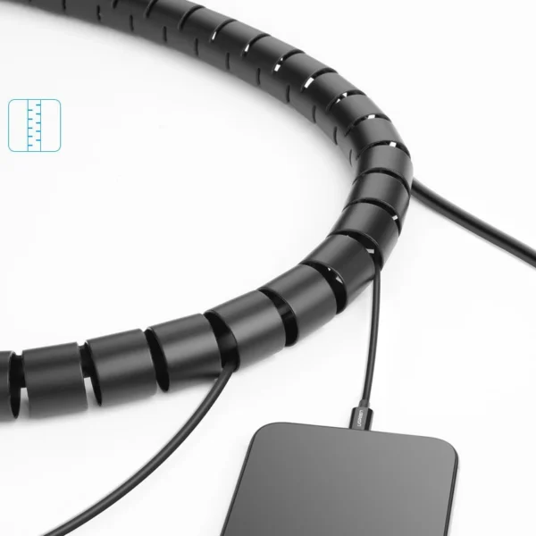 Ugreen LP121 cover 30818 cable organizer 1.5m - blackeng