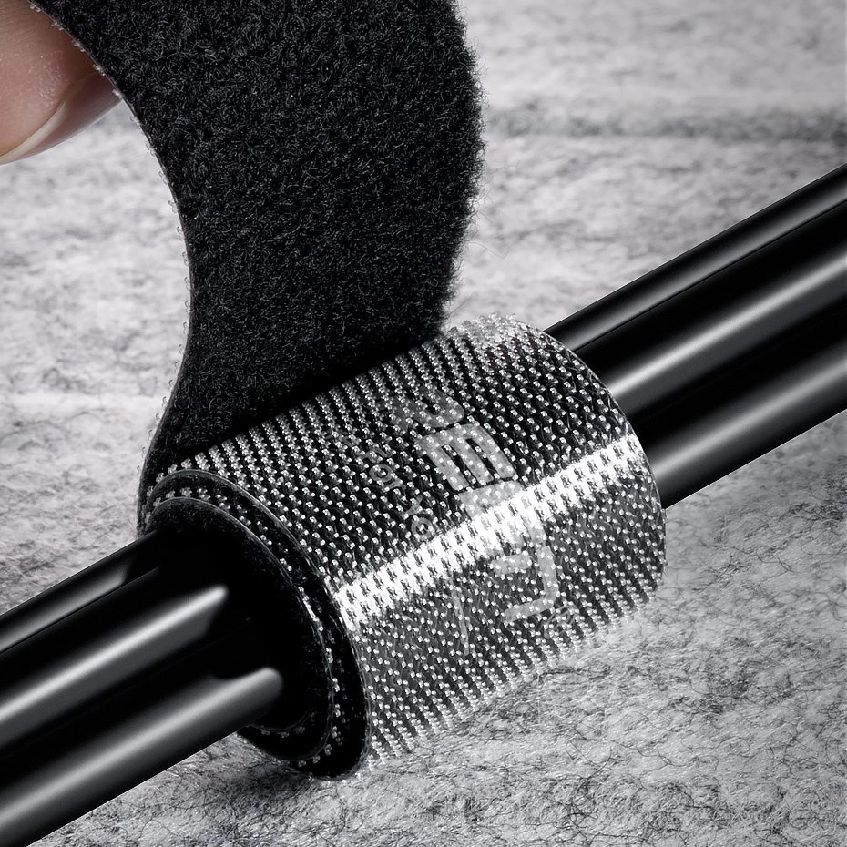Ugreen Velcro Velcro cable organizer 5m black (40356)eng