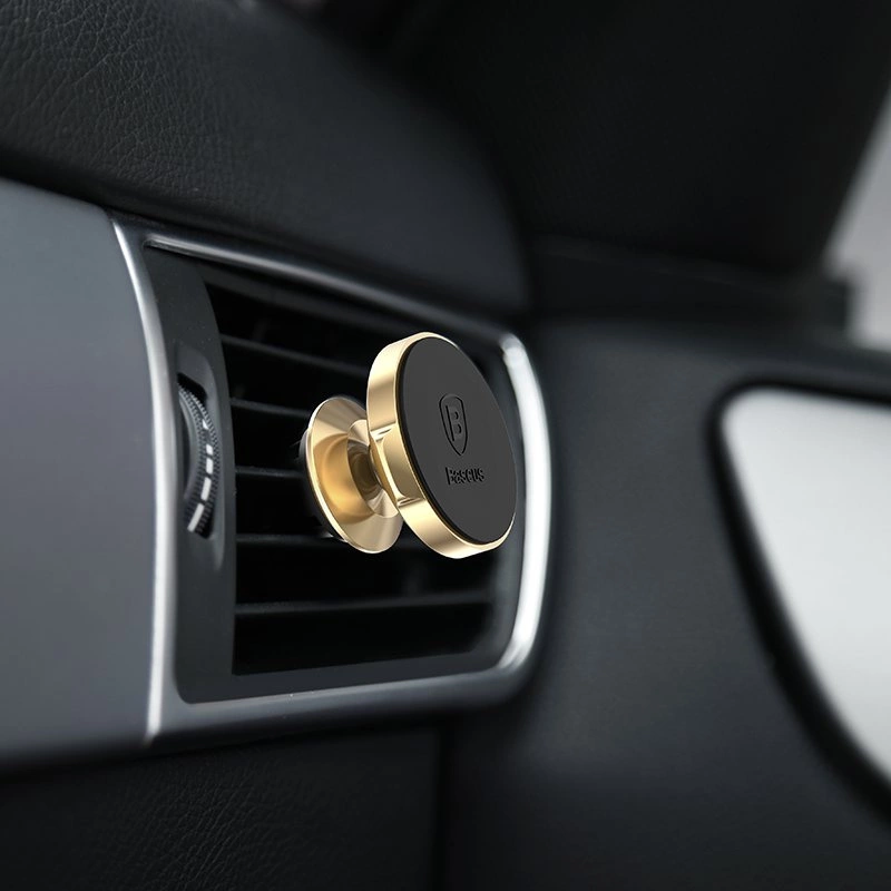Baseus Small Ears Series magnetic car air vent holder black (SUER-A01)eng