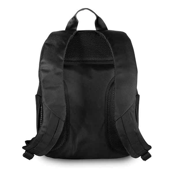 BMW Carbon Navy Stripe backpack for a 16" laptop - blackeng