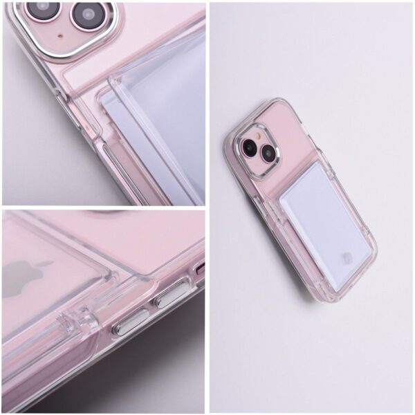 FORCELL F-PROTECT Crystal Pocket Case for SAMSUNG S24 transparent