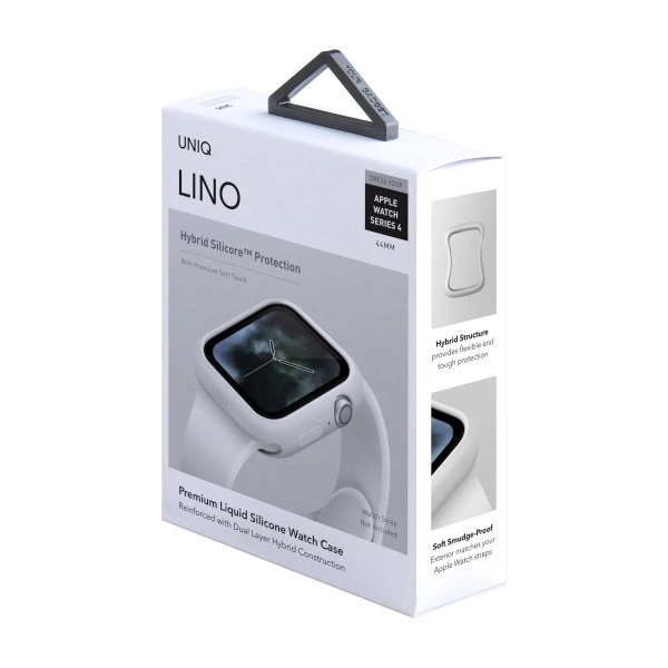 Uniq Lino case for Apple Watch 4 / 5 / 6 / SE 44mm - whiteeng