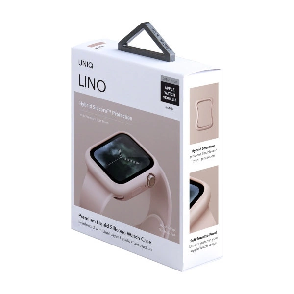 Uniq Lino case for Apple Watch 4 / 5 / 6 / SE 44mm - pinkeng