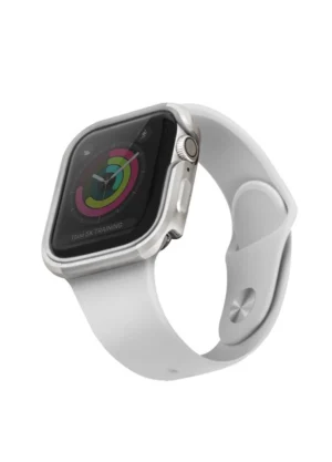 Uniq Valencia case for Apple Watch 4 / 5 / 6 / SE 40mm - silvereng