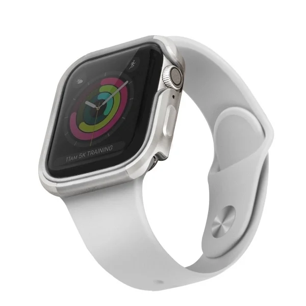 Uniq Valencia case for Apple Watch 4 / 5 / 6 / SE 40mm - silvereng