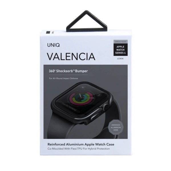 Uniq Valencia case for Apple Watch 4 / 5 / 6 / SE 40mm - grayeng