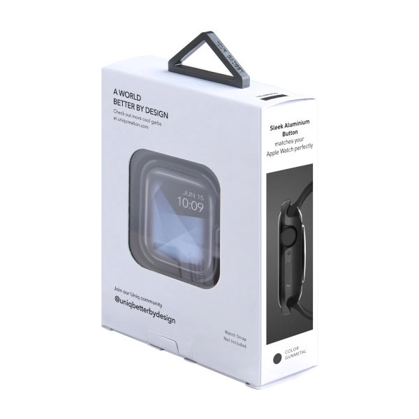 Uniq Valencia case for Apple Watch 4 / 5 / 6 / SE 40mm - grayeng