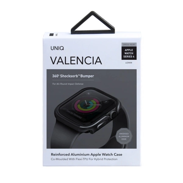 Uniq Valencia case for Apple Watch 4 / 5 / 6 / SE 40mm - grayeng