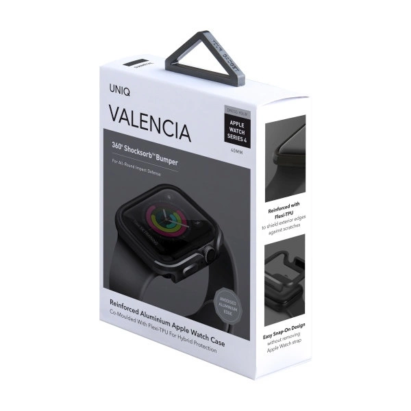 Uniq Valencia case for Apple Watch 4 / 5 / 6 / SE 40mm - grayeng