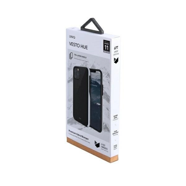 Uniq Vesto Hue case for iPhone 11 Pro Max - black and whiteeng