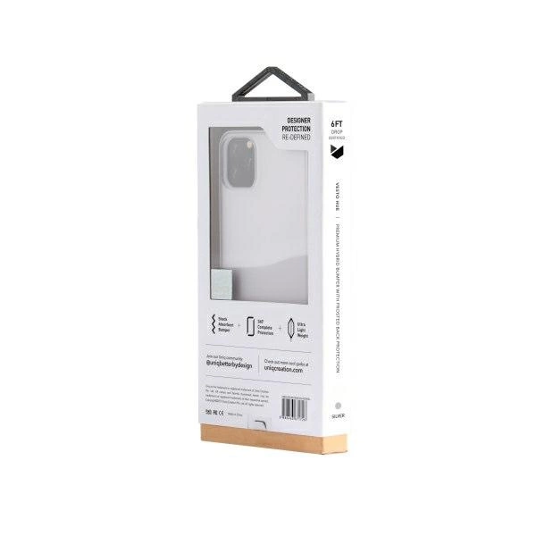 Uniq Vesto Hue case for iPhone 11 Pro Max - transparent and silvereng