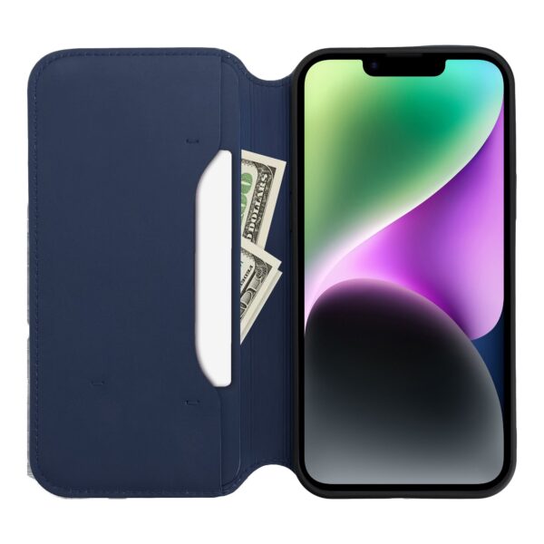 DUAL POCKET Book case for IPHONE 17 Pro navy