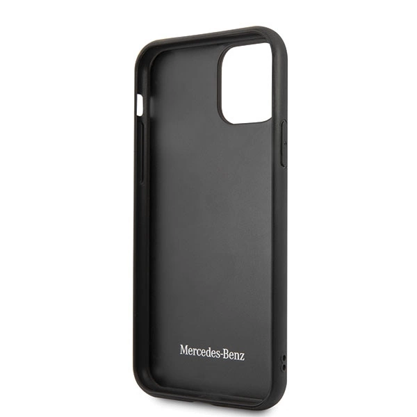 Mercedes Wood Line Rosewood case for iPhone 11 Pro - browneng