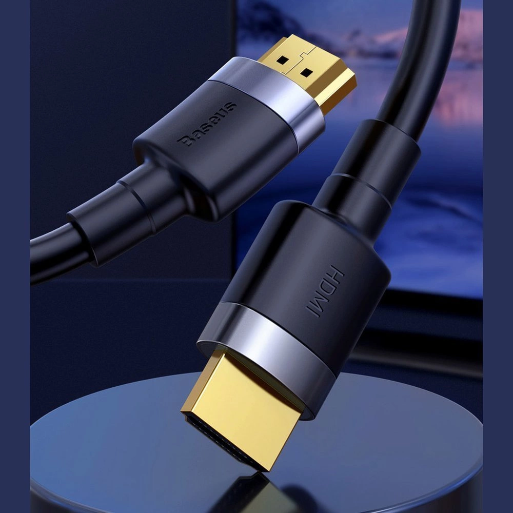 Baseus Cafule HDMI / HDMI 2.0 4K 60 Hz 3D 18 Gbps cable 2 m - blackeng