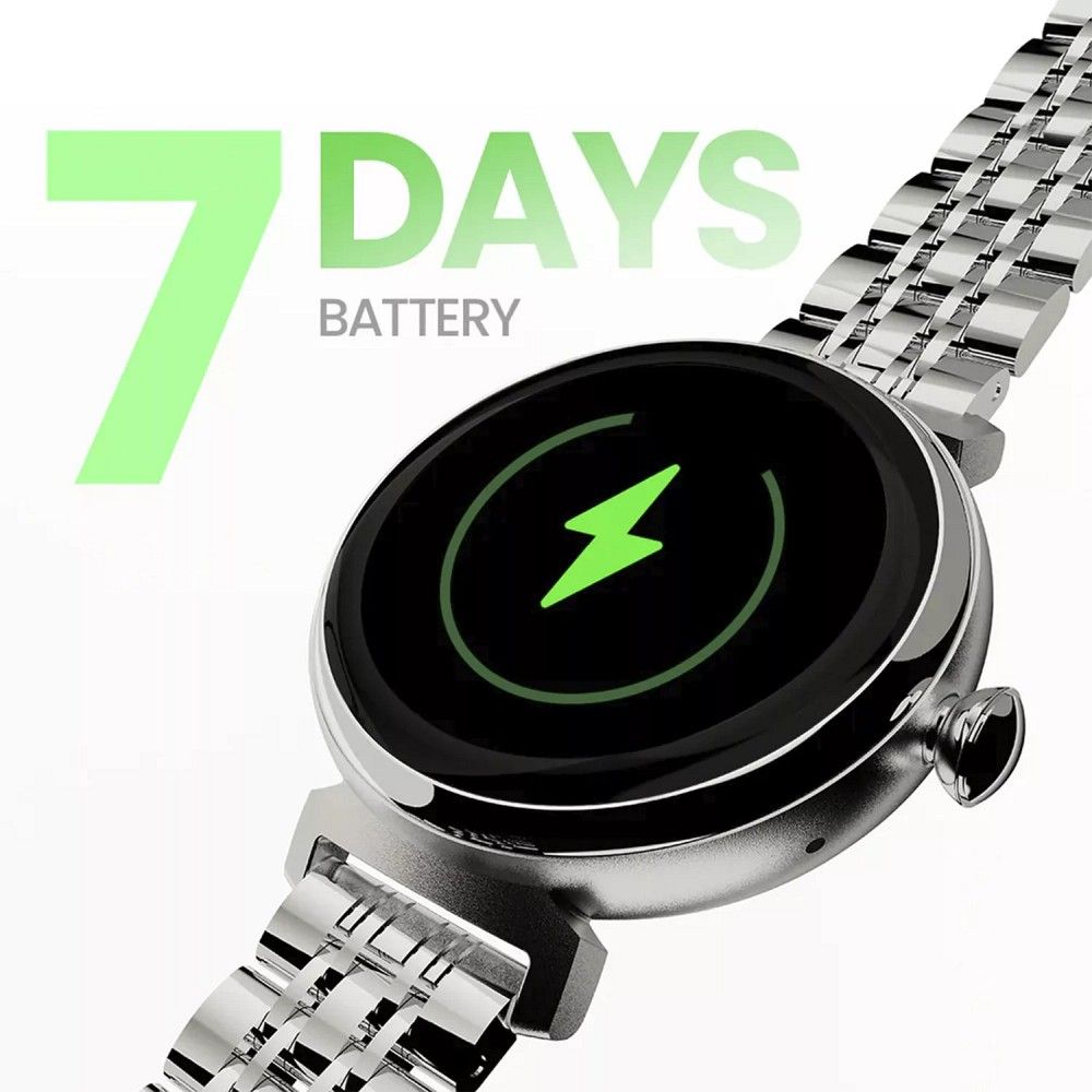HIFUTURE metal smartwatch with call function AURA (IP68) silver