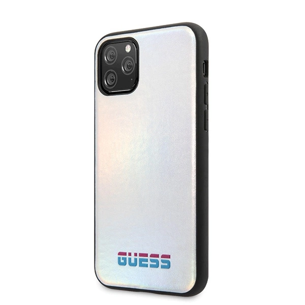 Guess GUHCN58BLD iPhone 11 Pro silver/silver hard case Iridescenteng