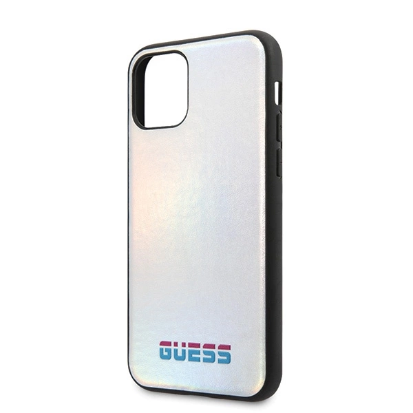 Guess GUHCN58BLD iPhone 11 Pro silver/silver hard case Iridescenteng
