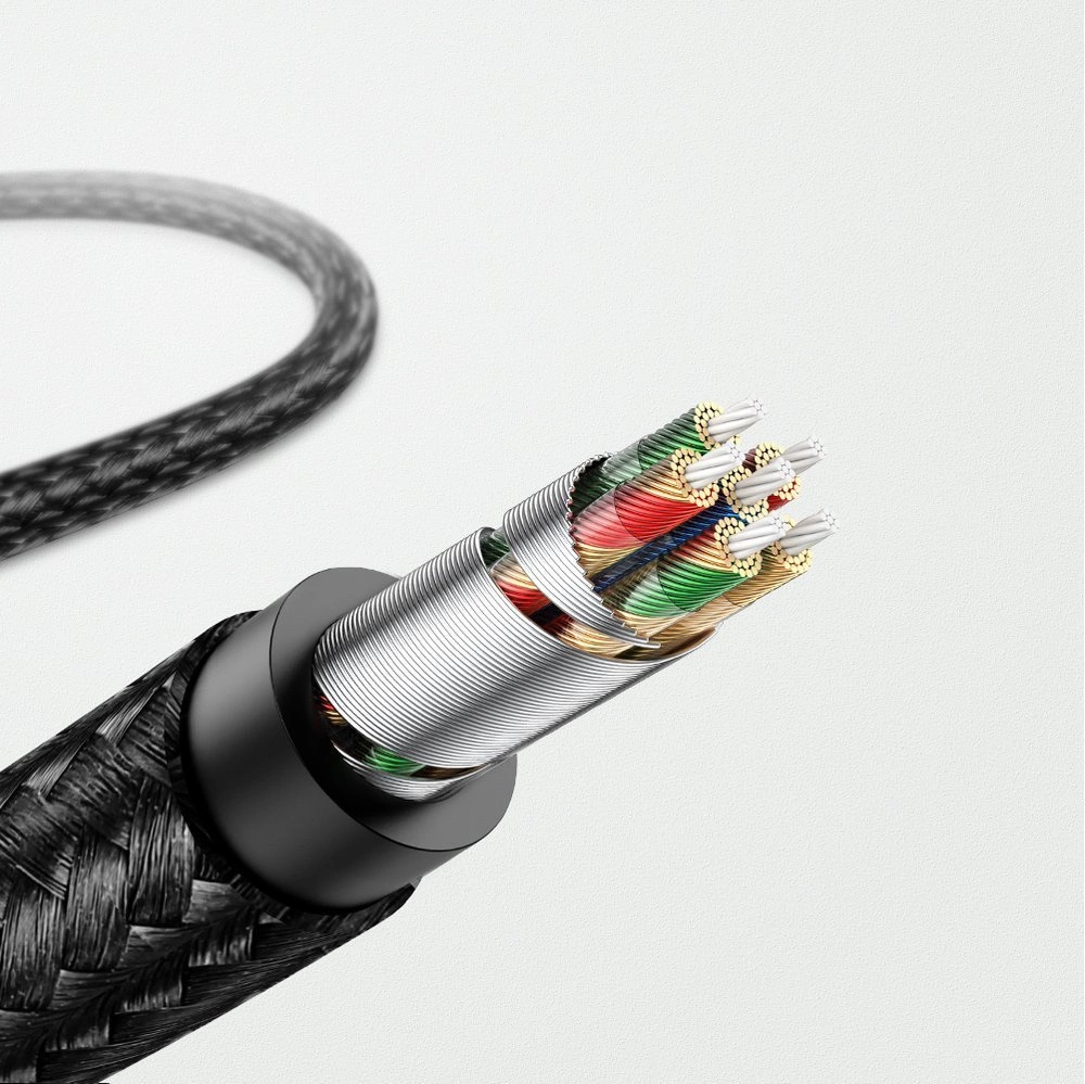 Ugreen cable AUX MFI Lightning audio cable - 3.5 mm mini jack 1 m gray (70509)eng