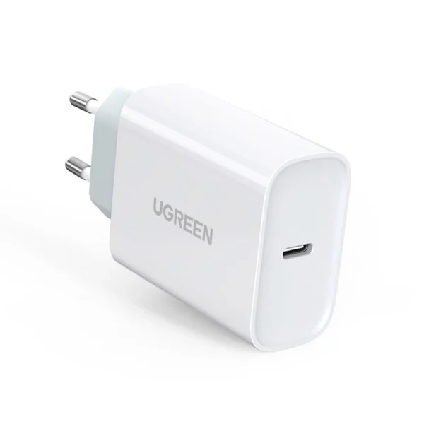 Ugreen Fast USB Charger Type C Power Delivery 30 W Quick Charge 4.0 white (70161)eng