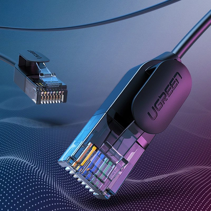 Ugreen cable internet network cable Ethernet patchcord RJ45 Cat 6A UTP 1000Mbps 10m black (70656)eng