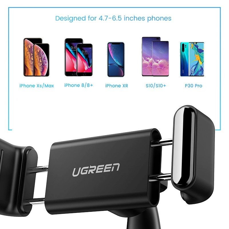Ugreen LP189 60796 Car Phone Holder with Dashboard Buckle - Blackeng