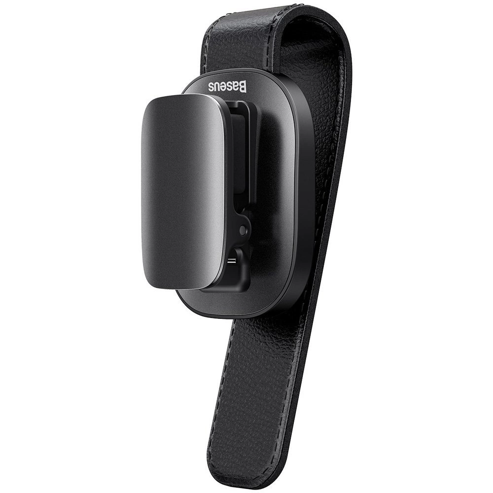 Baseus car glasses clip holder for glasses black (ACYJN-B01)eng