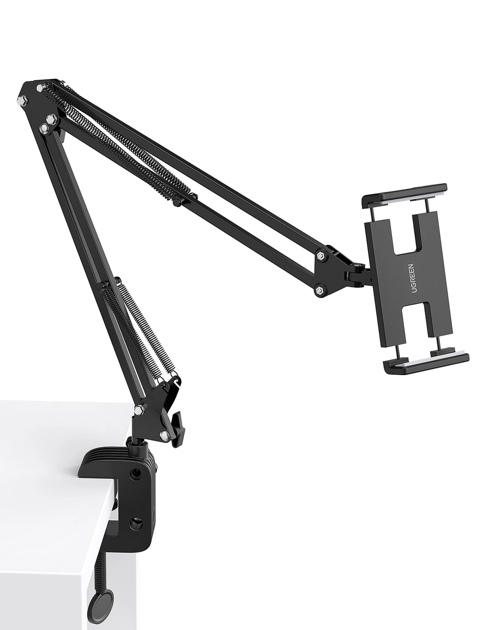 Ugreen Folding Arm Desk Table Tripod Holder for Phone Tablet Black/Grey (50394)eng