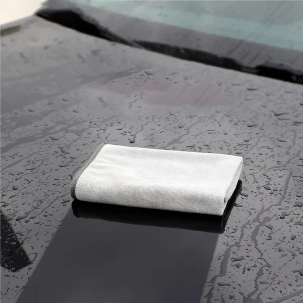 Baseus 2 x Microfiber Car Drying Towel Microfiber 40cm x 40cm Gray (CRXCMJ-0G)eng