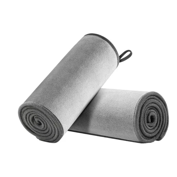 Baseus 2 x Microfiber Car Drying Towel Microfiber 40cm x 40cm Gray (CRXCMJ-0G)eng