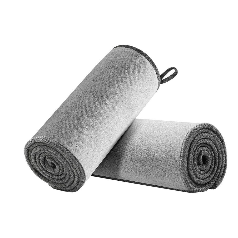 Baseus 2 x Microfiber Car Drying Towel Microfiber 40cm x 40cm Gray (CRXCMJ-0G)eng